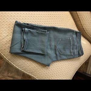 Maurices size 14 skinny jeans dark green